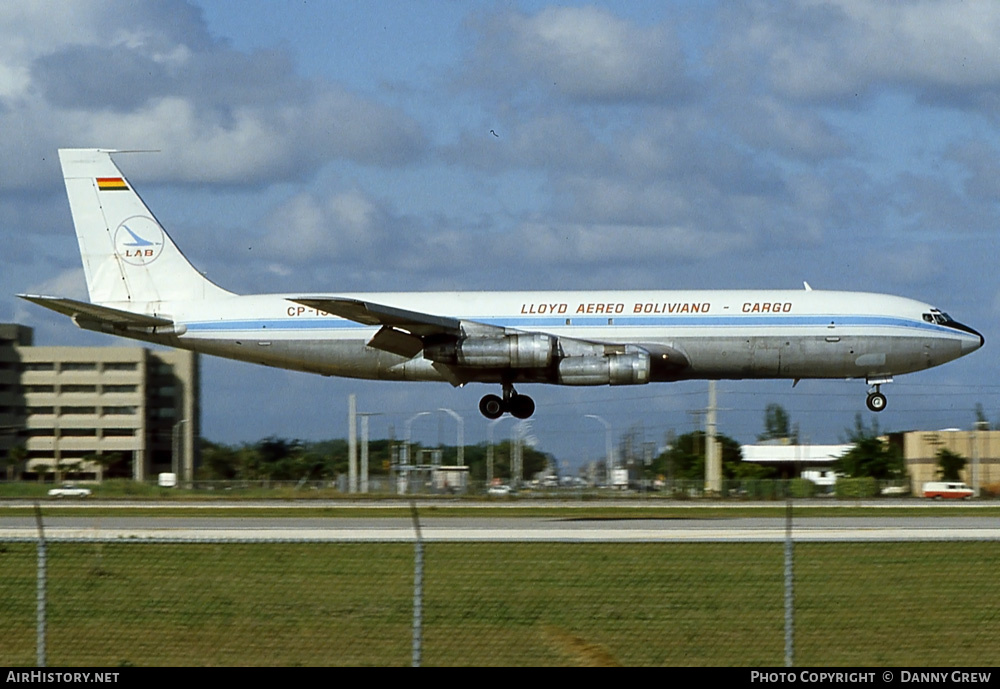 Aircraft Photo of CP-1365 | Boeing 707-323C | Lloyd Aereo Boliviano - LAB | AirHistory.net #265639