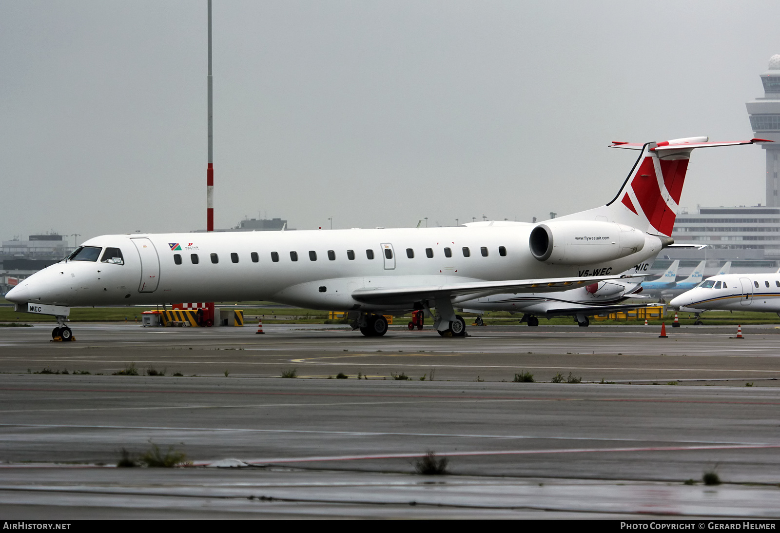 Aircraft Photo of V5-WEC | Embraer ERJ-145LR (EMB-145LR) | Westair Aviation | AirHistory.net #265641