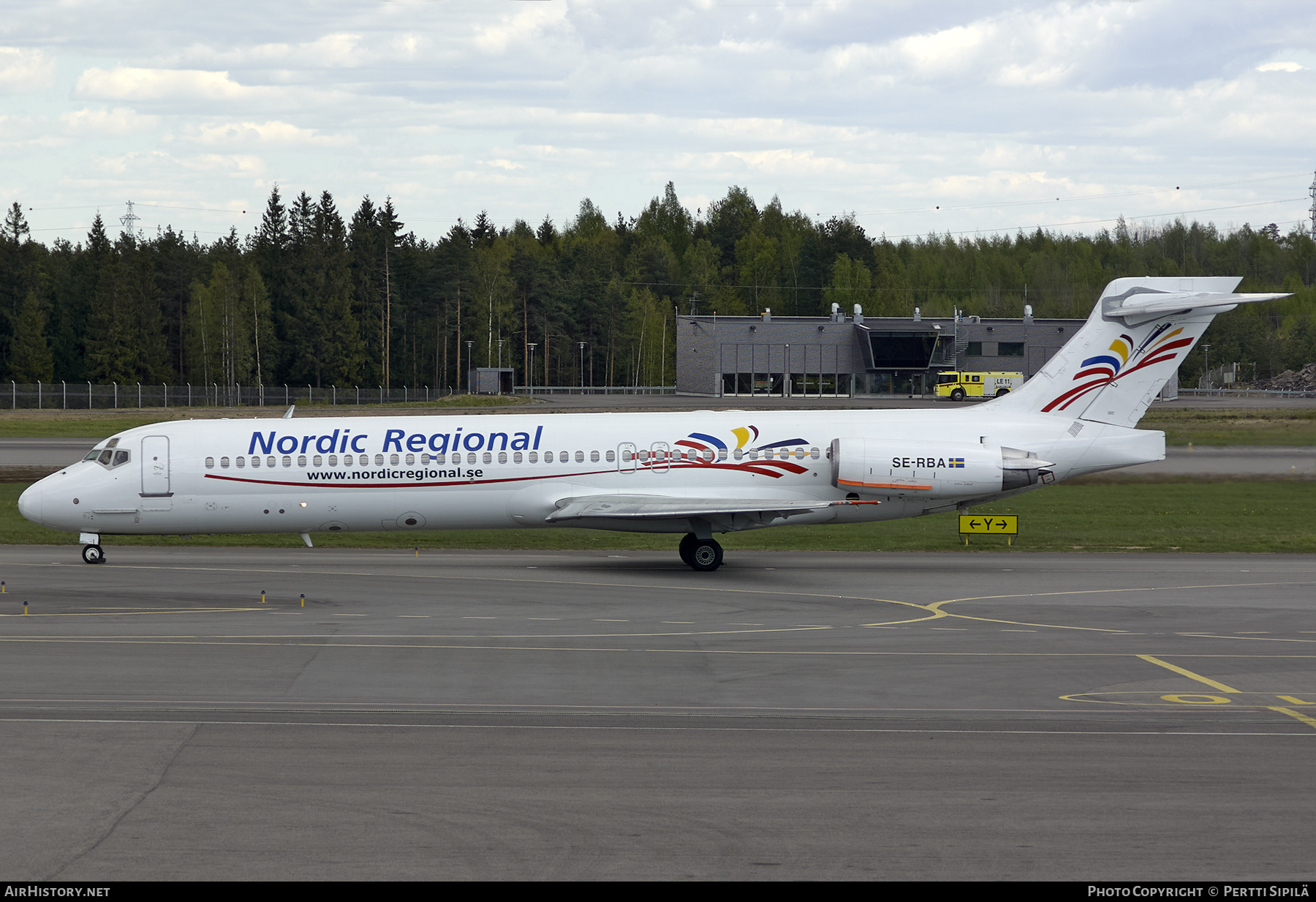 Aircraft Photo of SE-RBA | McDonnell Douglas MD-87 (DC-9-87) | Nordic Regional | AirHistory.net #265643