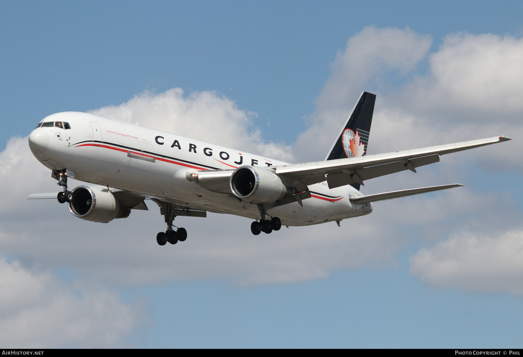 Aircraft Photo of C-GVIJ | Boeing 767-328/ER(F) | Cargojet | AirHistory.net #265644