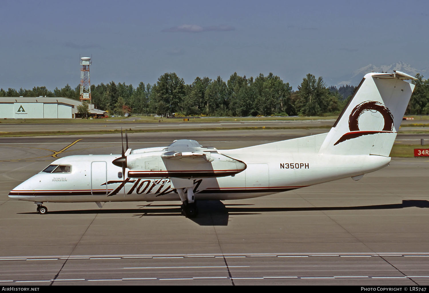 Aircraft Photo of N350PH | Bombardier DHC-8-202Q Dash 8 | Horizon Air | AirHistory.net #265646