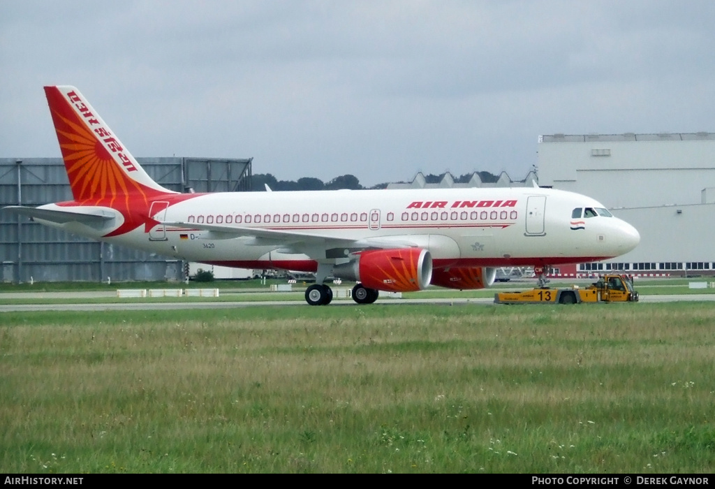 Aircraft Photo of D-AVYN | Airbus A319-112 | Air India | AirHistory.net #265698