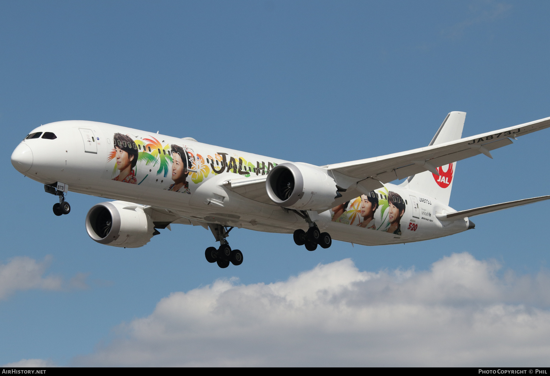 Aircraft Photo of JA873J | Boeing 787-9 Dreamliner | Japan Airlines - JAL | AirHistory.net #265712