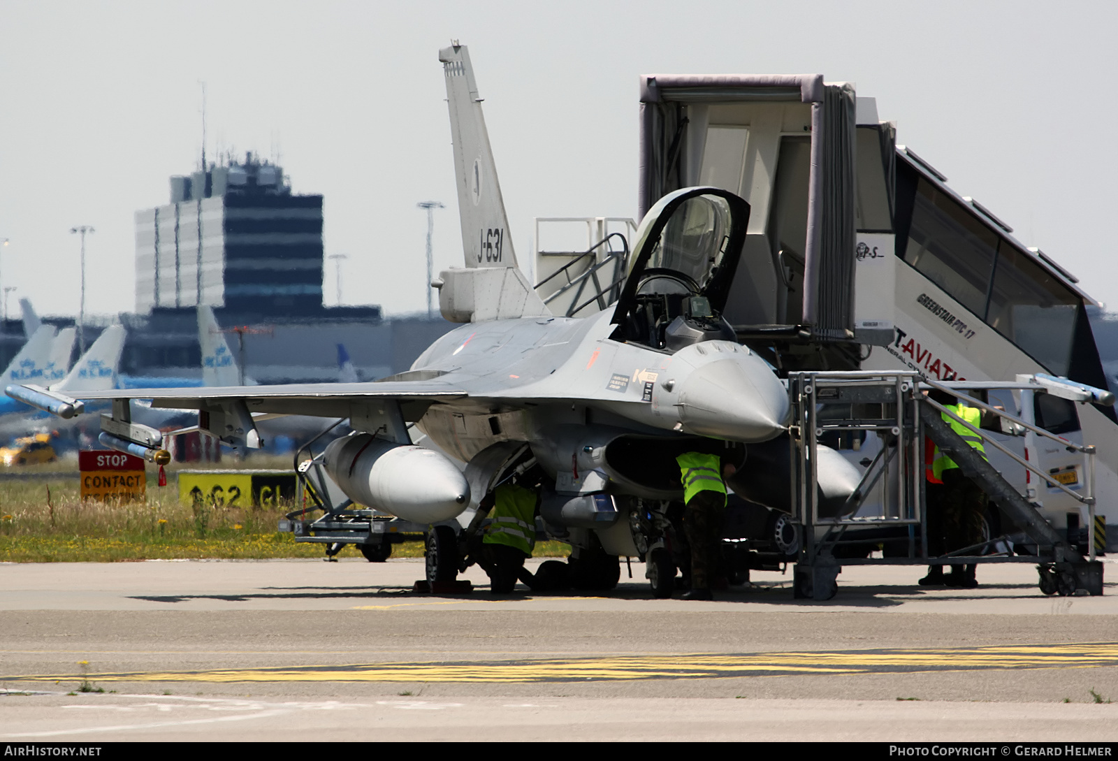 Aircraft Photo of J-631 | General Dynamics F-16AM Fighting Falcon | Netherlands - Air Force | AirHistory.net #265718