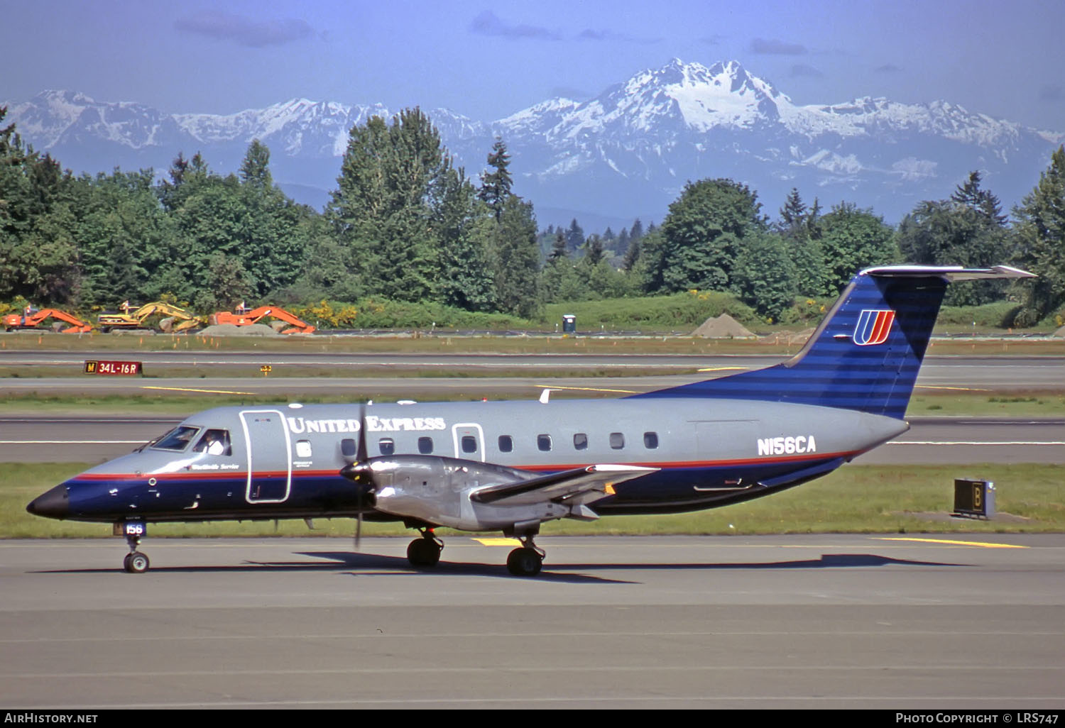 Aircraft Photo of N156CA | Embraer EMB-120RT Brasilia | United Express | AirHistory.net #265755
