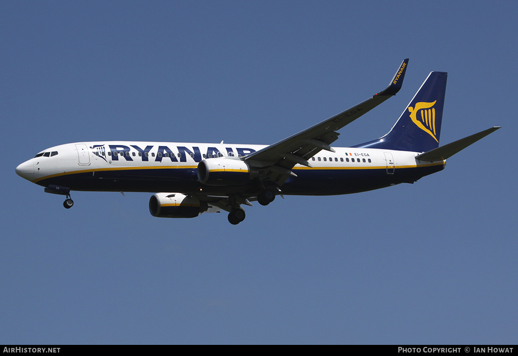 Aircraft Photo of EI-EGA | Boeing 737-8AS | Ryanair | AirHistory.net #265778