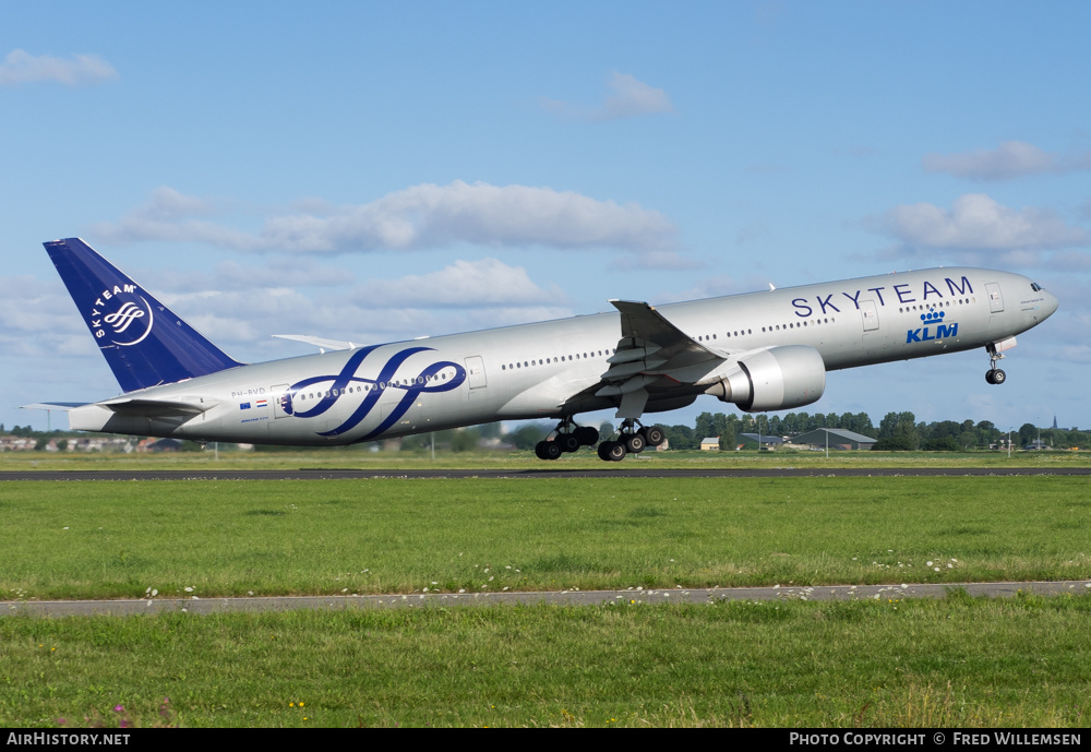 Aircraft Photo of PH-BVD | Boeing 777-306/ER | KLM - Royal Dutch Airlines | AirHistory.net #265789