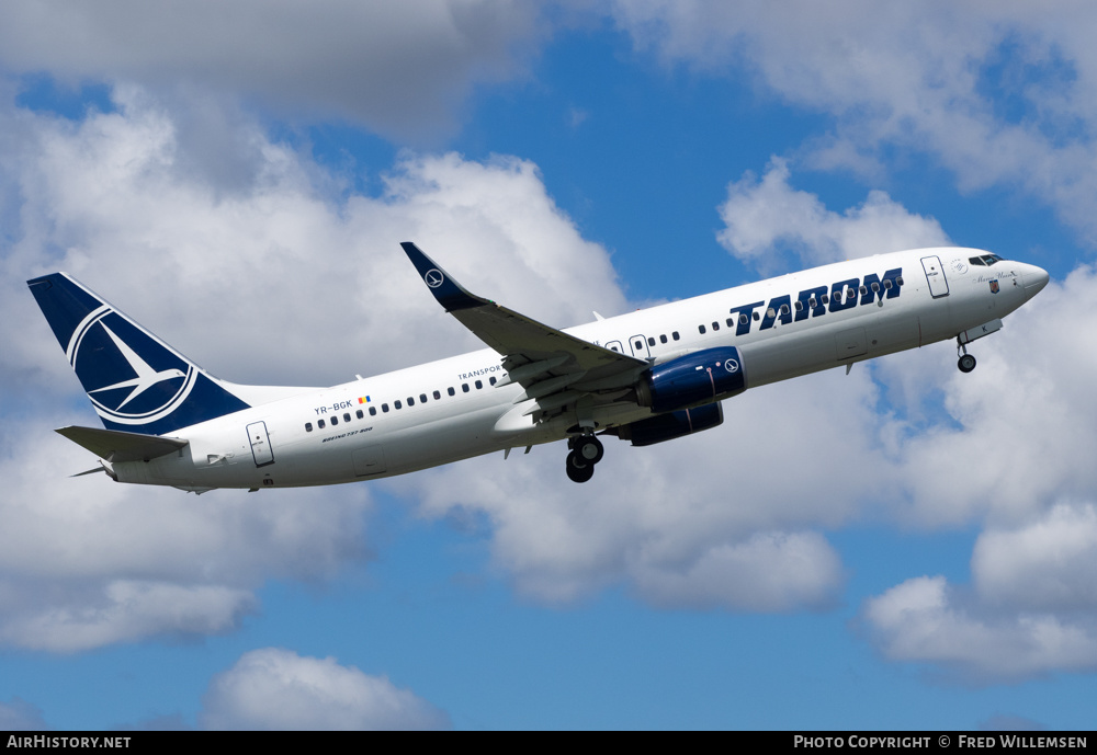 Aircraft Photo of YR-BGK | Boeing 737-800 | TAROM - Transporturile Aeriene Române | AirHistory.net #265801