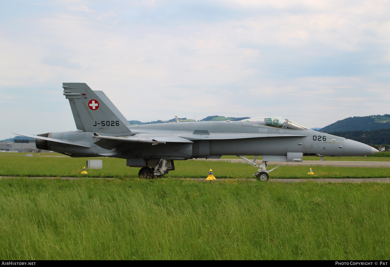 Aircraft Photo of J-5026 | McDonnell Douglas F/A-18C Hornet | Switzerland - Air Force | AirHistory.net #265808