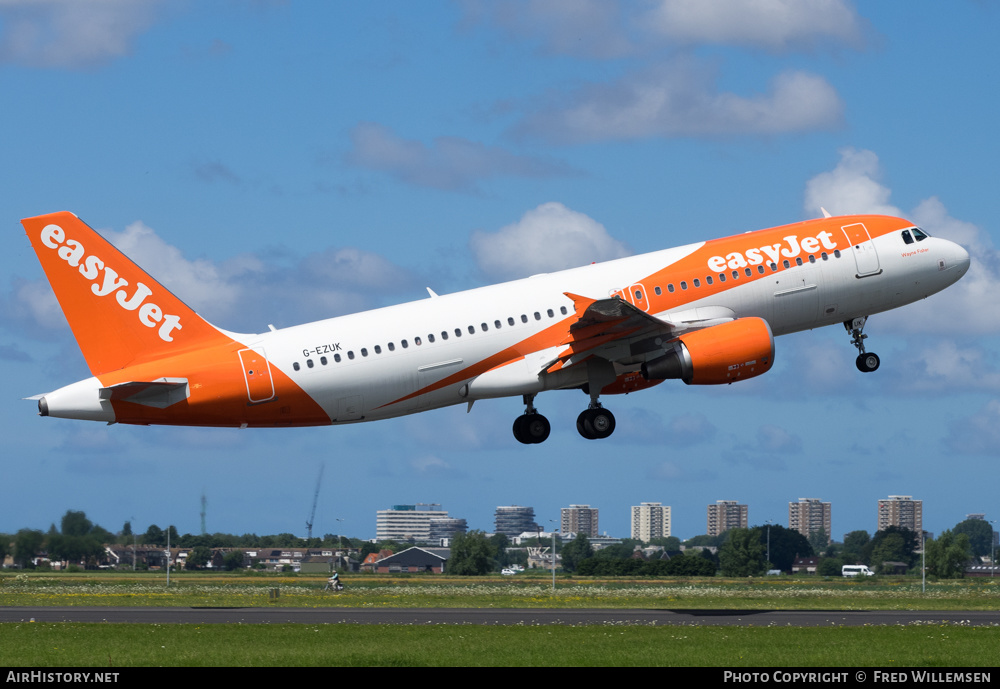 Aircraft Photo of G-EZUK | Airbus A320-214 | EasyJet | AirHistory.net #265811