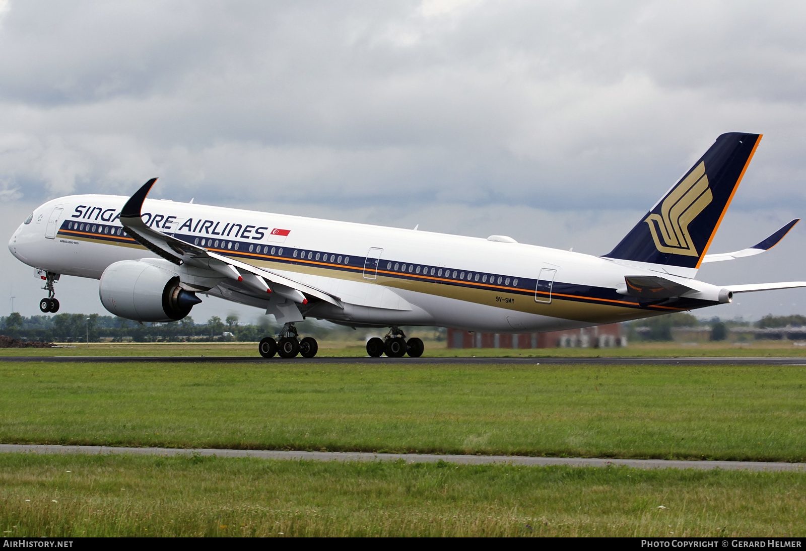 Aircraft Photo of 9V-SMY | Airbus A350-941 | Singapore Airlines | AirHistory.net #265822