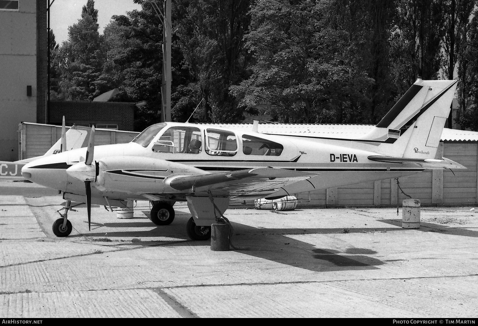 Aircraft Photo of D-IEVA | Beech 95-B55 Baron | AirHistory.net #265823