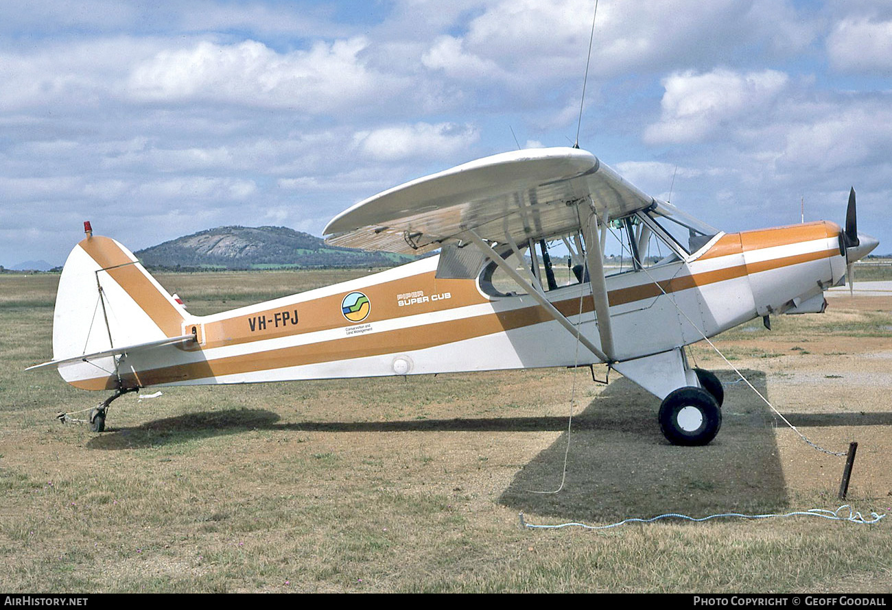 Aircraft Photo of VH-FPJ | Piper PA-18-150 Super Cub | Conservation and Land Management | AirHistory.net #265836