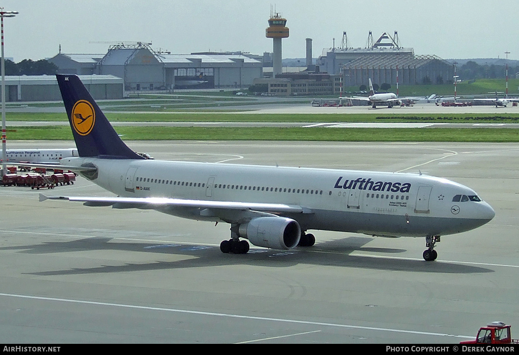 Aircraft Photo of D-AIAK | Airbus A300B4-603 | Lufthansa | AirHistory.net #265849