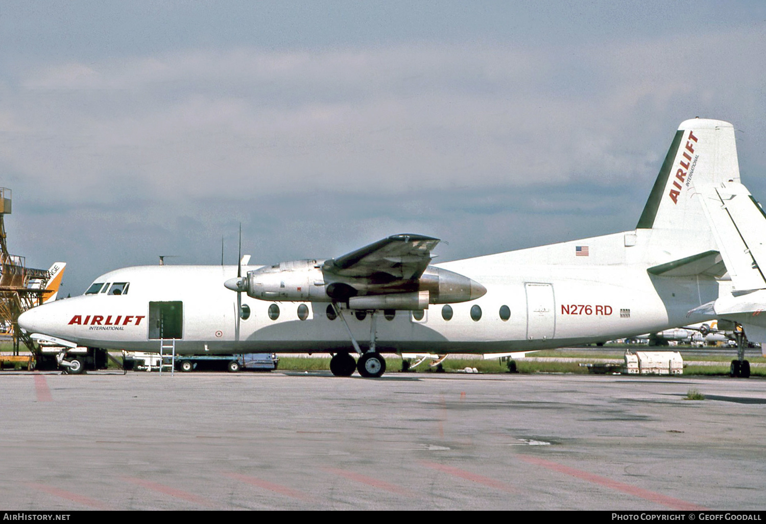 Aircraft Photo of N276RD | Fairchild Hiller F-27M | Airlift International | AirHistory.net #265850