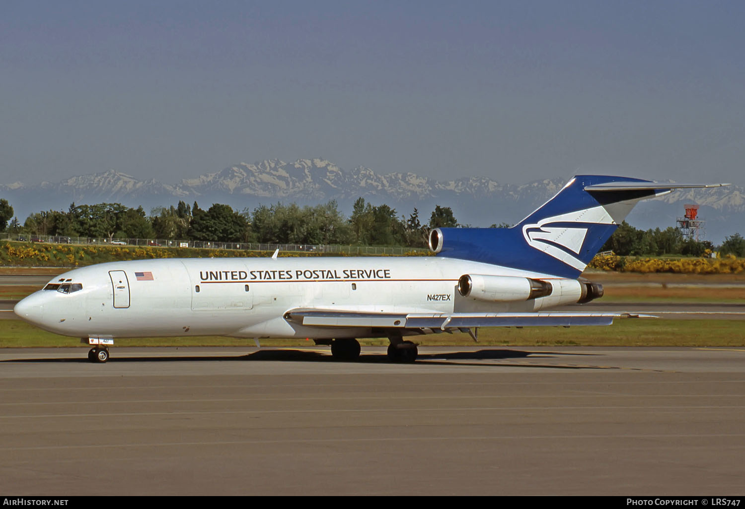 Aircraft Photo of N427EX | Boeing 727-22C | United States Postal Service | AirHistory.net #265877