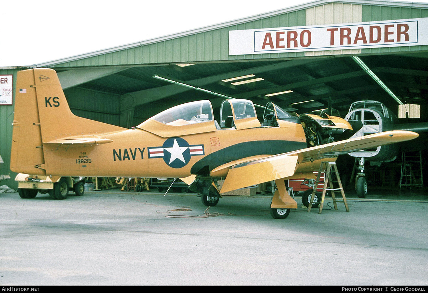 Aircraft Photo of N7044L / 138215 | North American T-28B Trojan | USA - Navy | AirHistory.net #265905