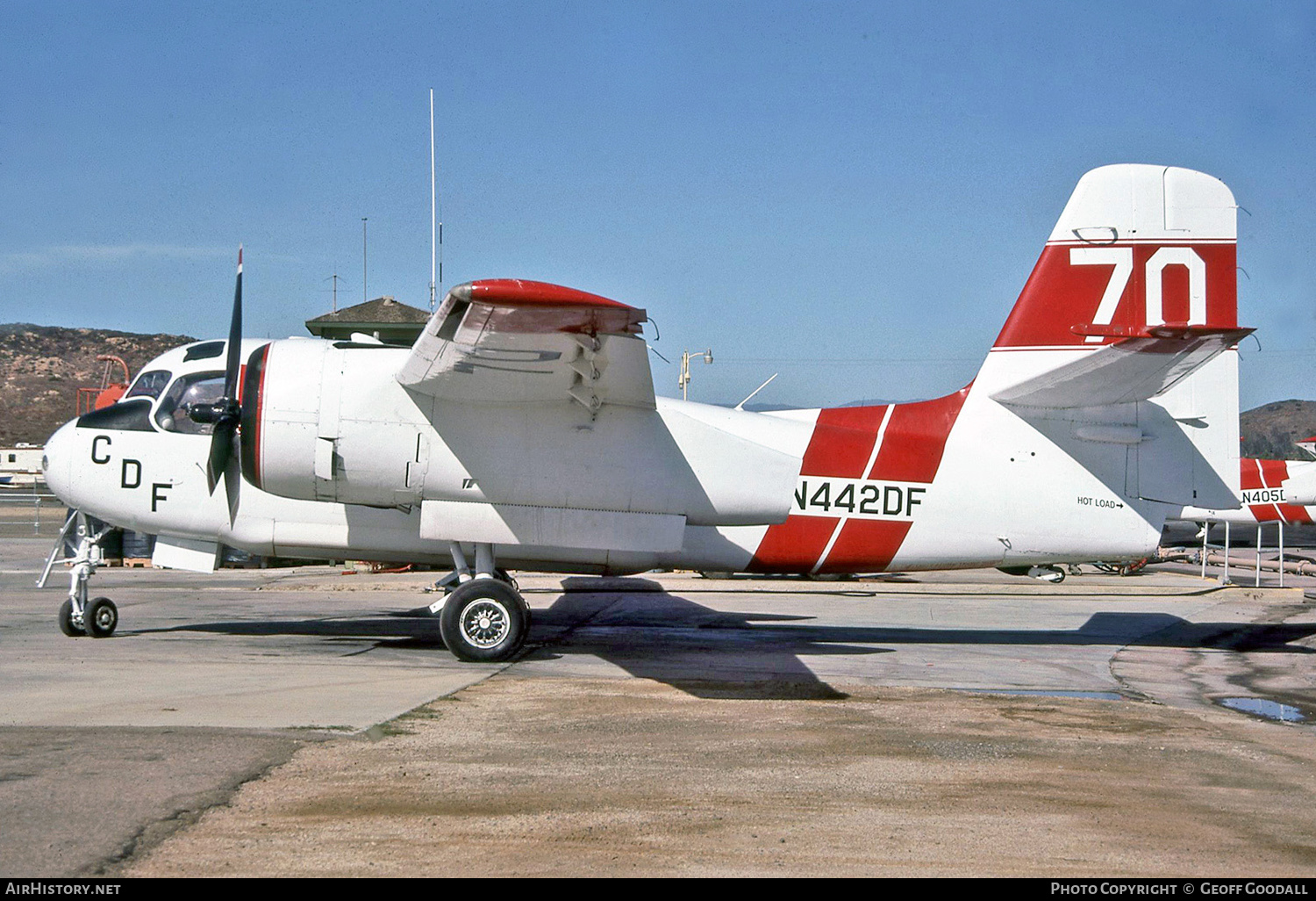 Aircraft Photo of N442DF | Grumman S-2A(AT) Tracker | California Department of Forestry - CDF | AirHistory.net #265907