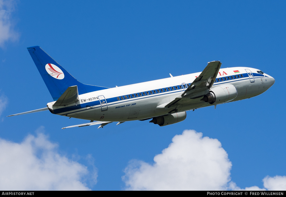 Aircraft Photo of EW-407PA | Boeing 737-36M | Belavia | AirHistory.net #265915