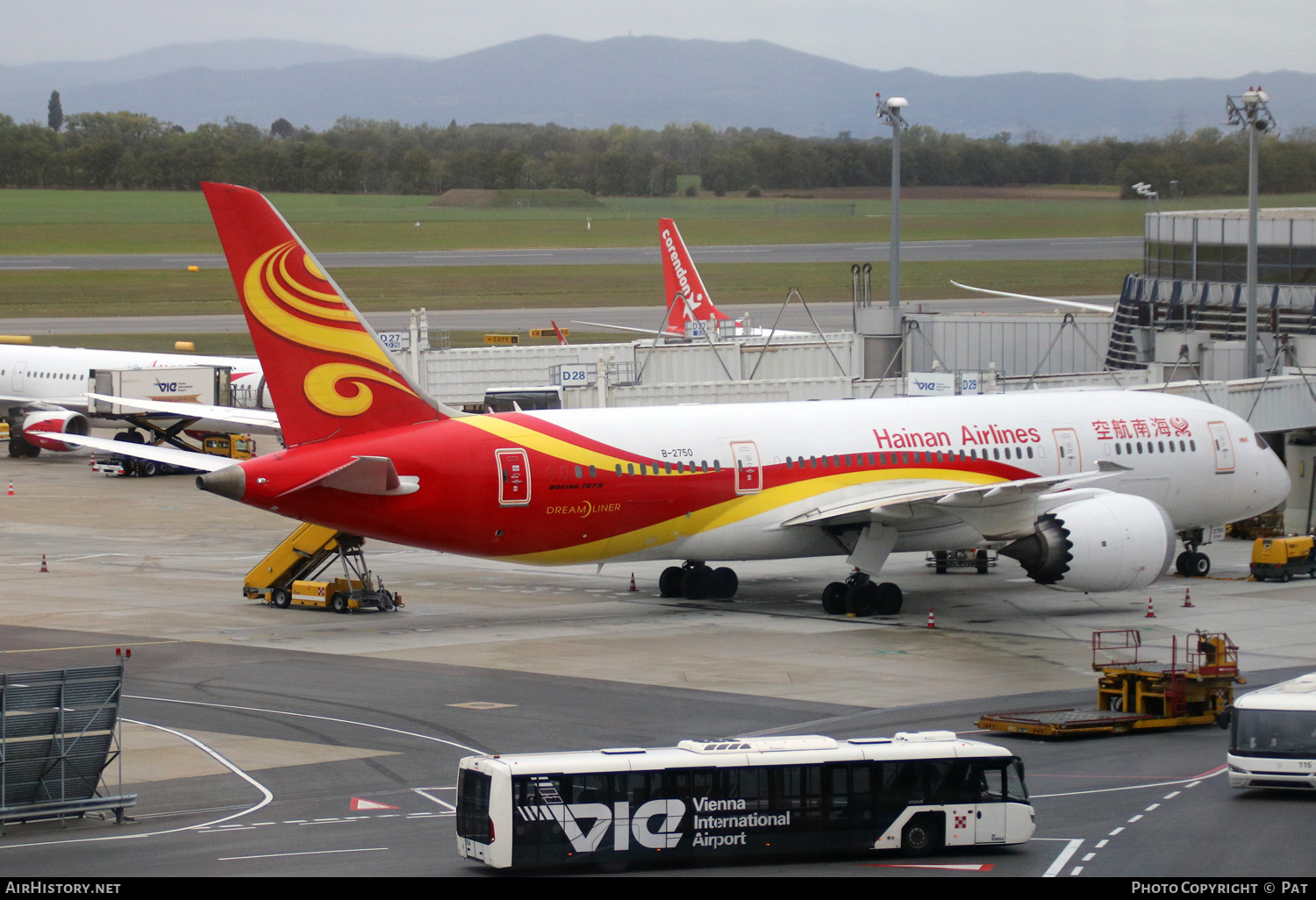 Aircraft Photo of B-2750 | Boeing 787-8 Dreamliner | Hainan Airlines | AirHistory.net #265924