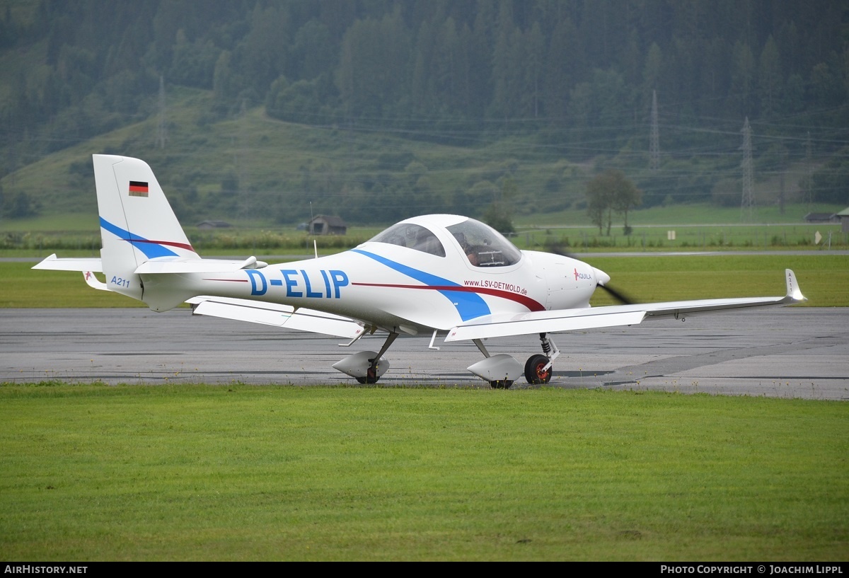 Aircraft Photo of D-ELIP | Aquila AT01 A211 | Luftsportverein Detmold | AirHistory.net #265926