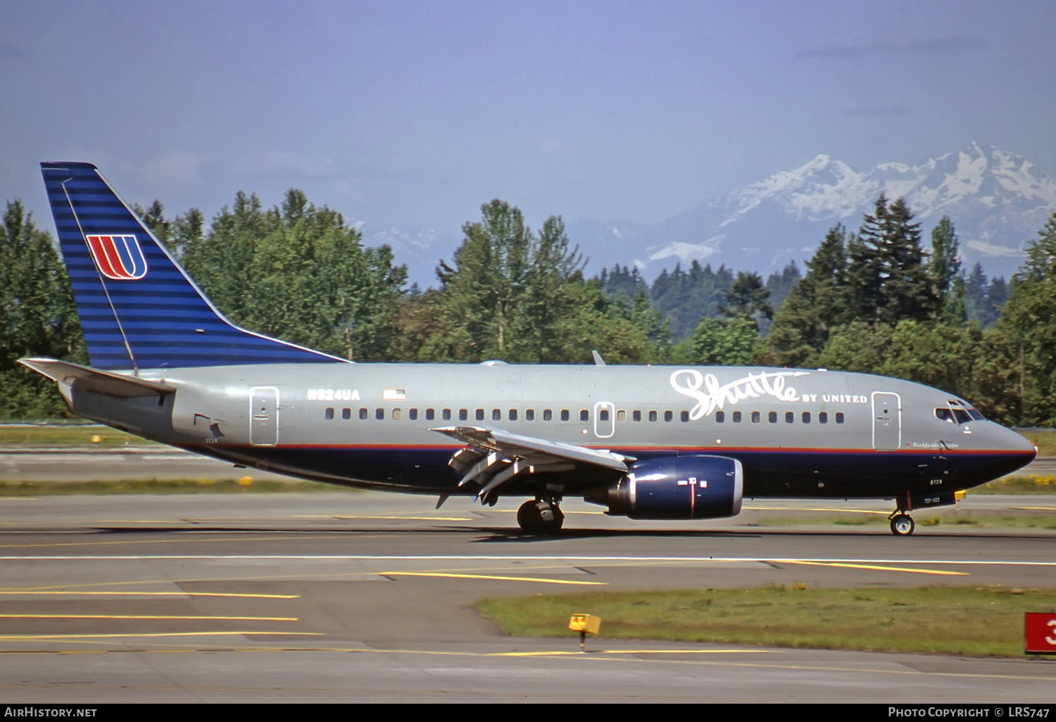 Aircraft Photo of N924UA | Boeing 737-522 | Shuttle by United | AirHistory.net #265933