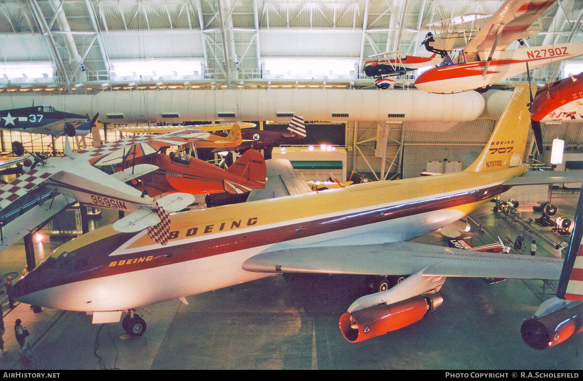 Aircraft Photo of N70700 | Boeing 367-80(B) | Boeing | AirHistory.net #265934