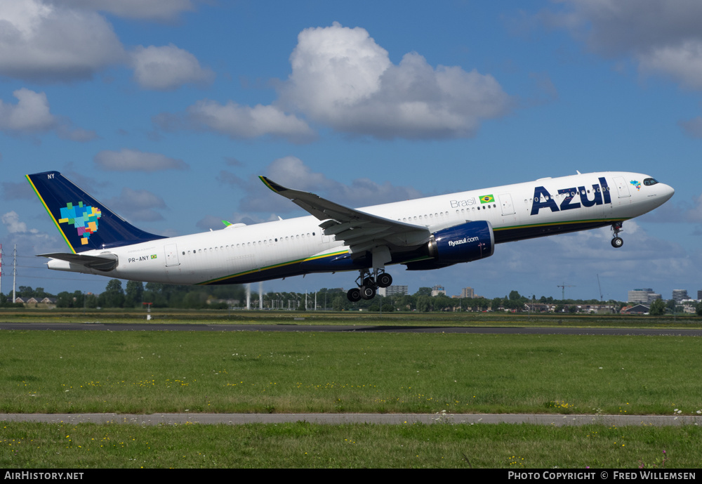 Aircraft Photo of PR-ANY | Airbus A330-941N | Azul Linhas Aéreas Brasileiras | AirHistory.net #265941