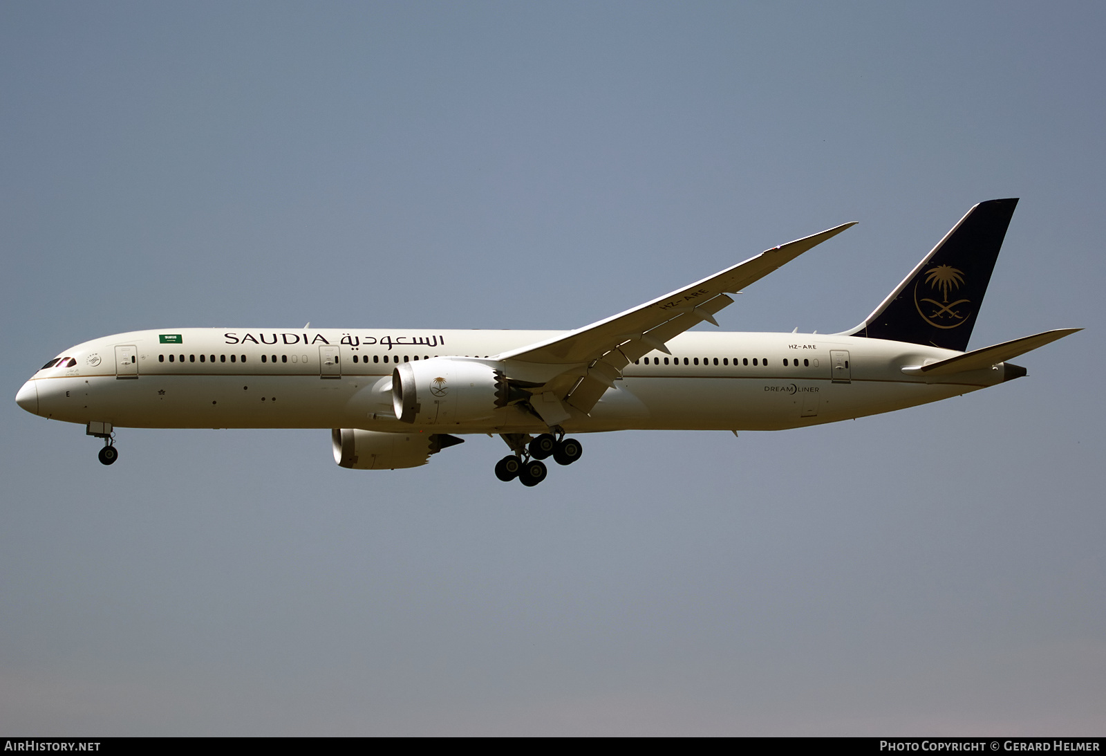 Aircraft Photo of HZ-ARE | Boeing 787-9 Dreamliner | Saudia - Saudi Arabian Airlines | AirHistory.net #265946