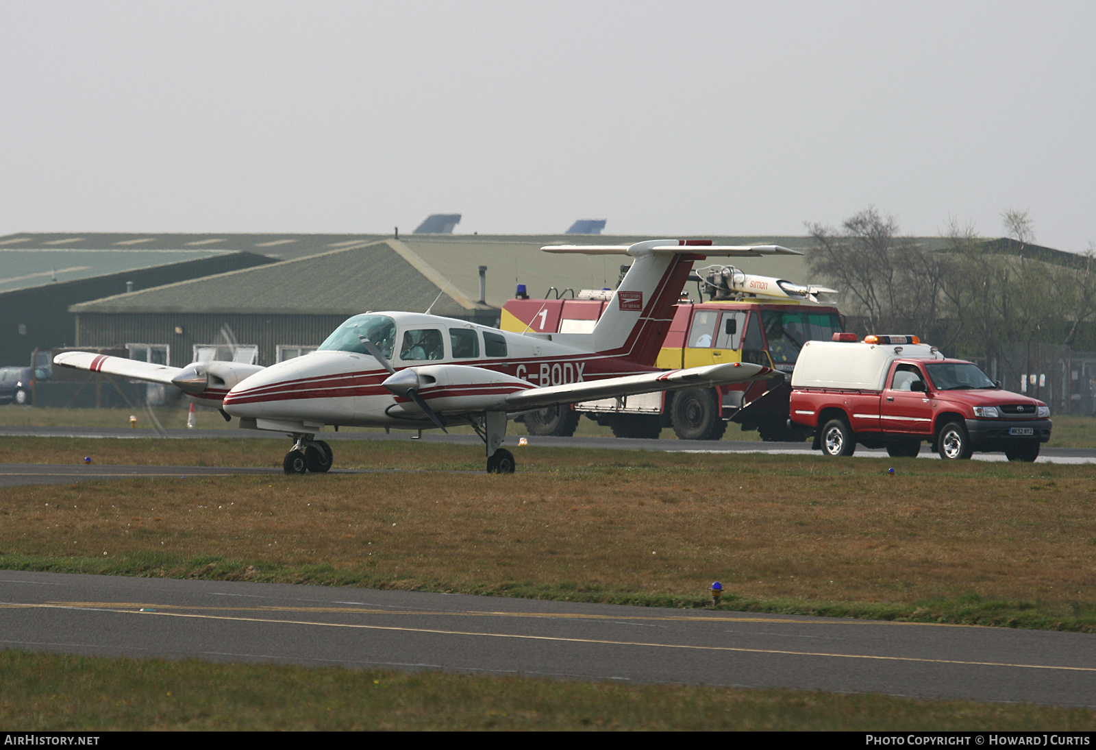 Aircraft Photo of G-BODX | Beech 76 Duchess | Professional Air Training | AirHistory.net #265971