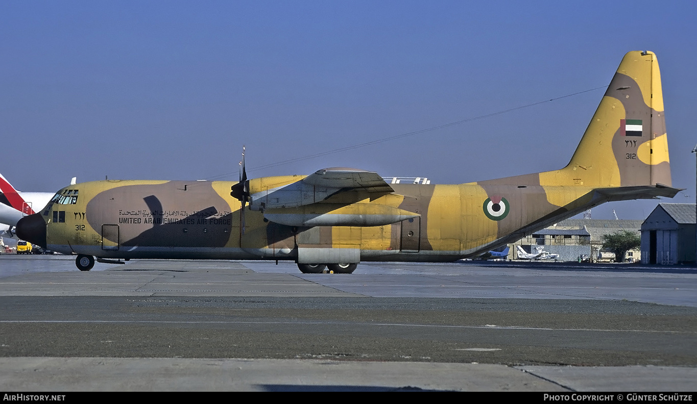 Aircraft Photo of 312 / ٣١٢ | Lockheed C-130H-30 Hercules (L-382) | United Arab Emirates - Air Force | AirHistory.net #265978