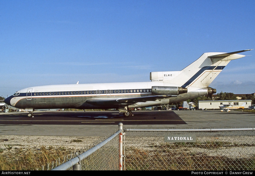 Aircraft Photo of EL-AIZ | Boeing 727-44 | AirHistory.net #265987