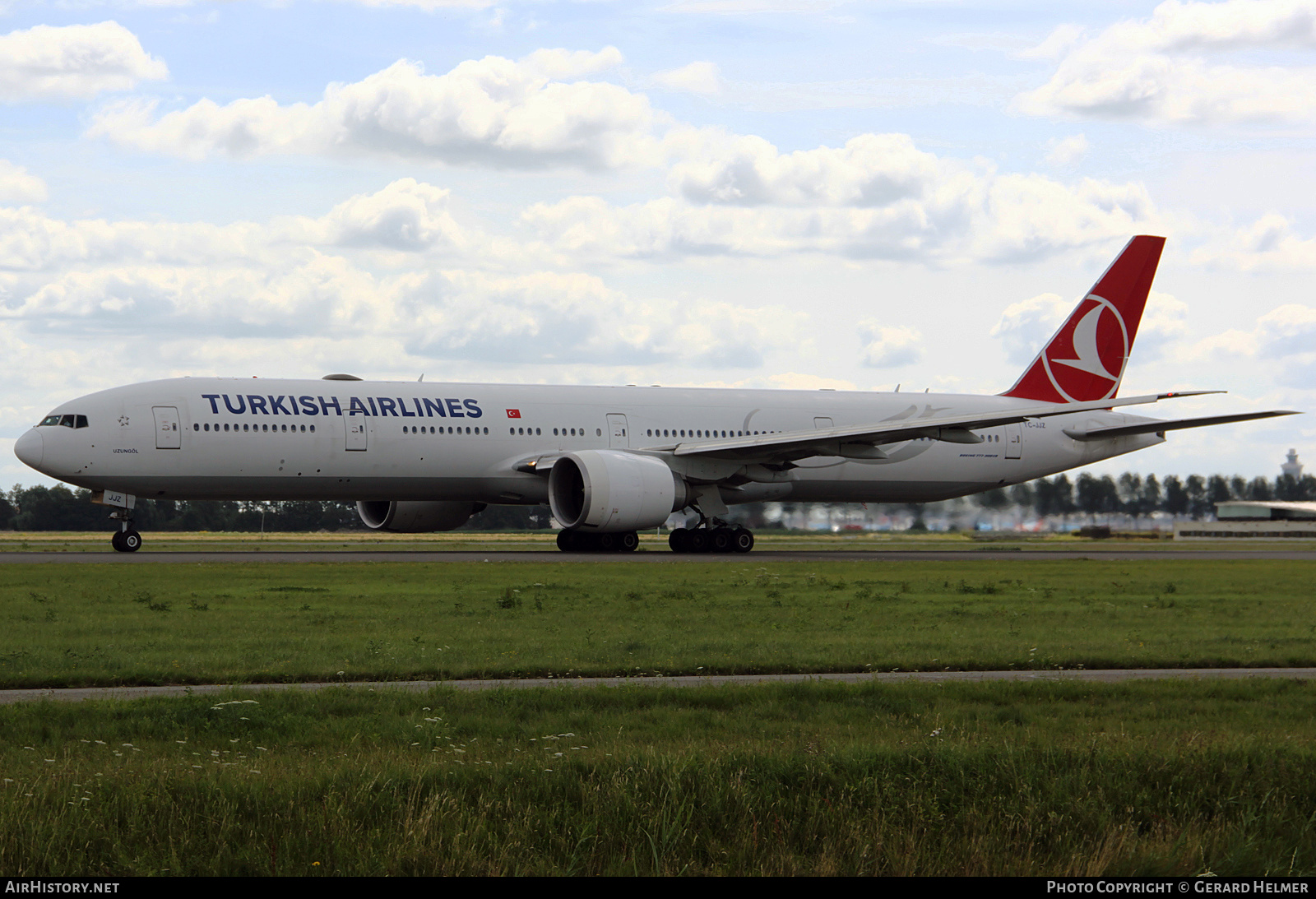 Aircraft Photo of TC-JJZ | Boeing 777-3F2/ER | Turkish Airlines | AirHistory.net #265993