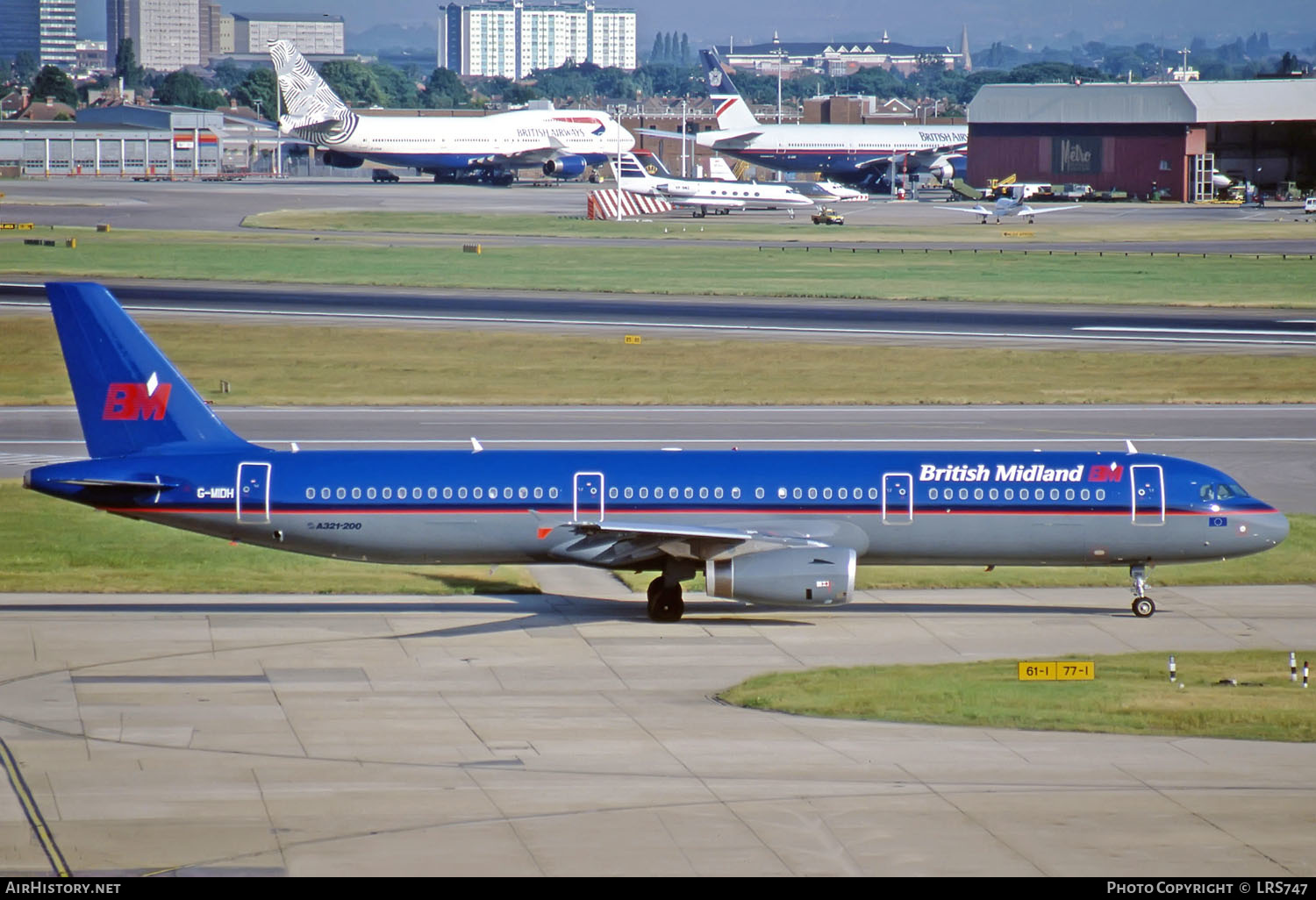 Aircraft Photo of G-MIDH | Airbus A321-231 | British Midland Airways - BMA | AirHistory.net #266000