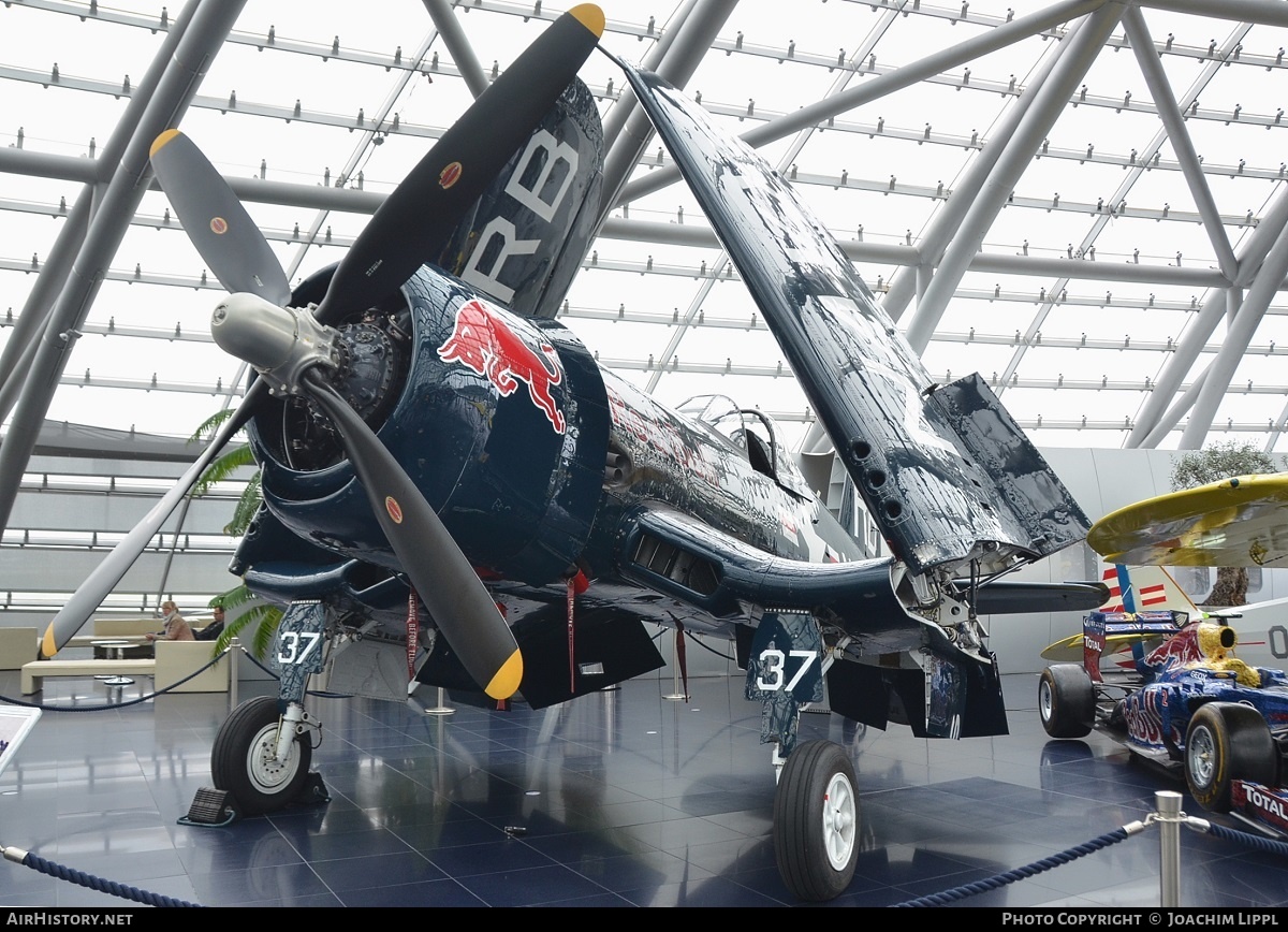 Aircraft Photo of OE-EAS | Vought F4U-4 Corsair | Red Bull | USA - Navy | AirHistory.net #266006