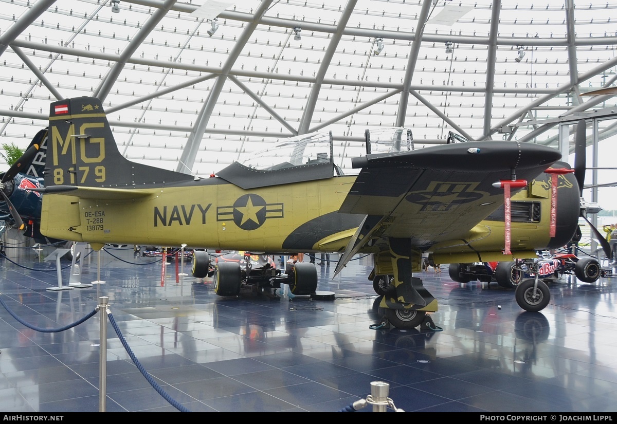 Aircraft Photo of OE-ESA / 138179 | North American T-28B Trojan | Red Bull | USA - Navy | AirHistory.net #266020