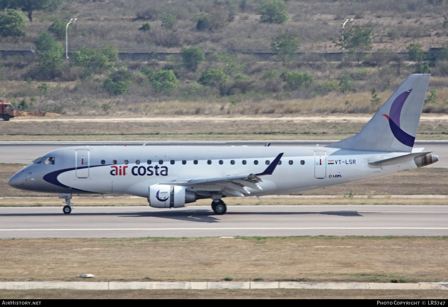 Aircraft Photo of VT-LSR | Embraer 170LR (ERJ-170-100LR) | Air Costa | AirHistory.net #266034