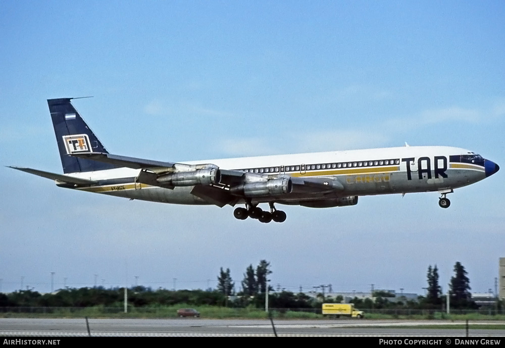 Aircraft Photo of LV-MZE | Boeing 707-338C | Transporte Aereo Rioplatense - TAR | AirHistory.net #266063