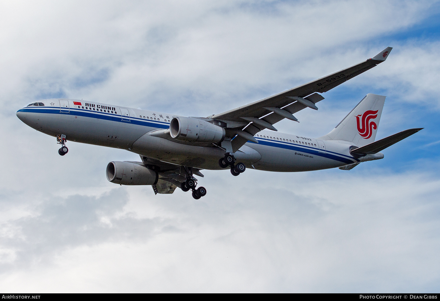 Aircraft Photo of B-5933 | Airbus A330-243 | Air China | AirHistory.net #266091