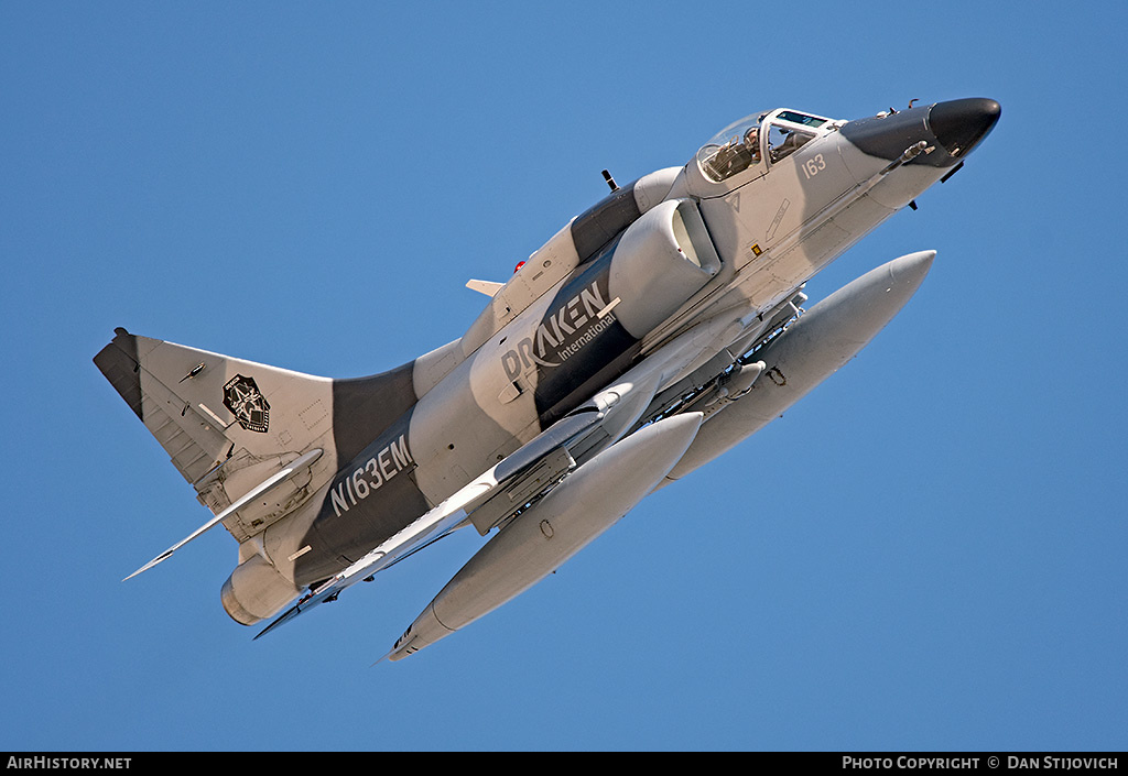 Aircraft Photo of N163EM | McDonnell Douglas A-4N Skyhawk II | Draken International | AirHistory.net #266104