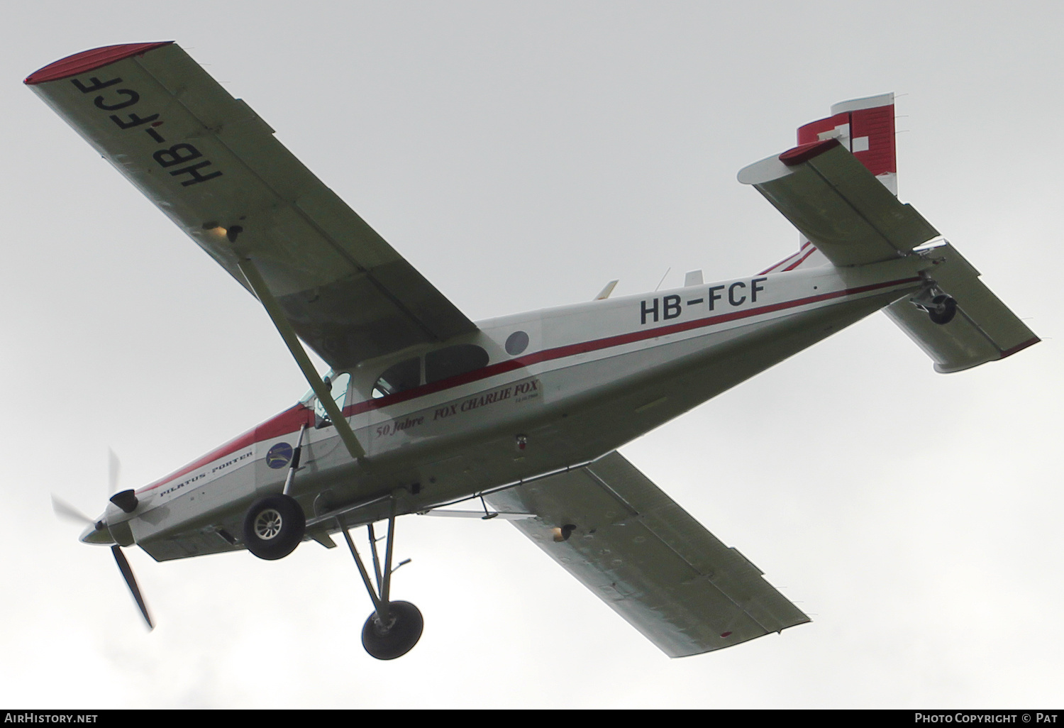 Aircraft Photo of HB-FCF | Pilatus PC-6/B1-H2 Turbo Porter | AirHistory.net #266105