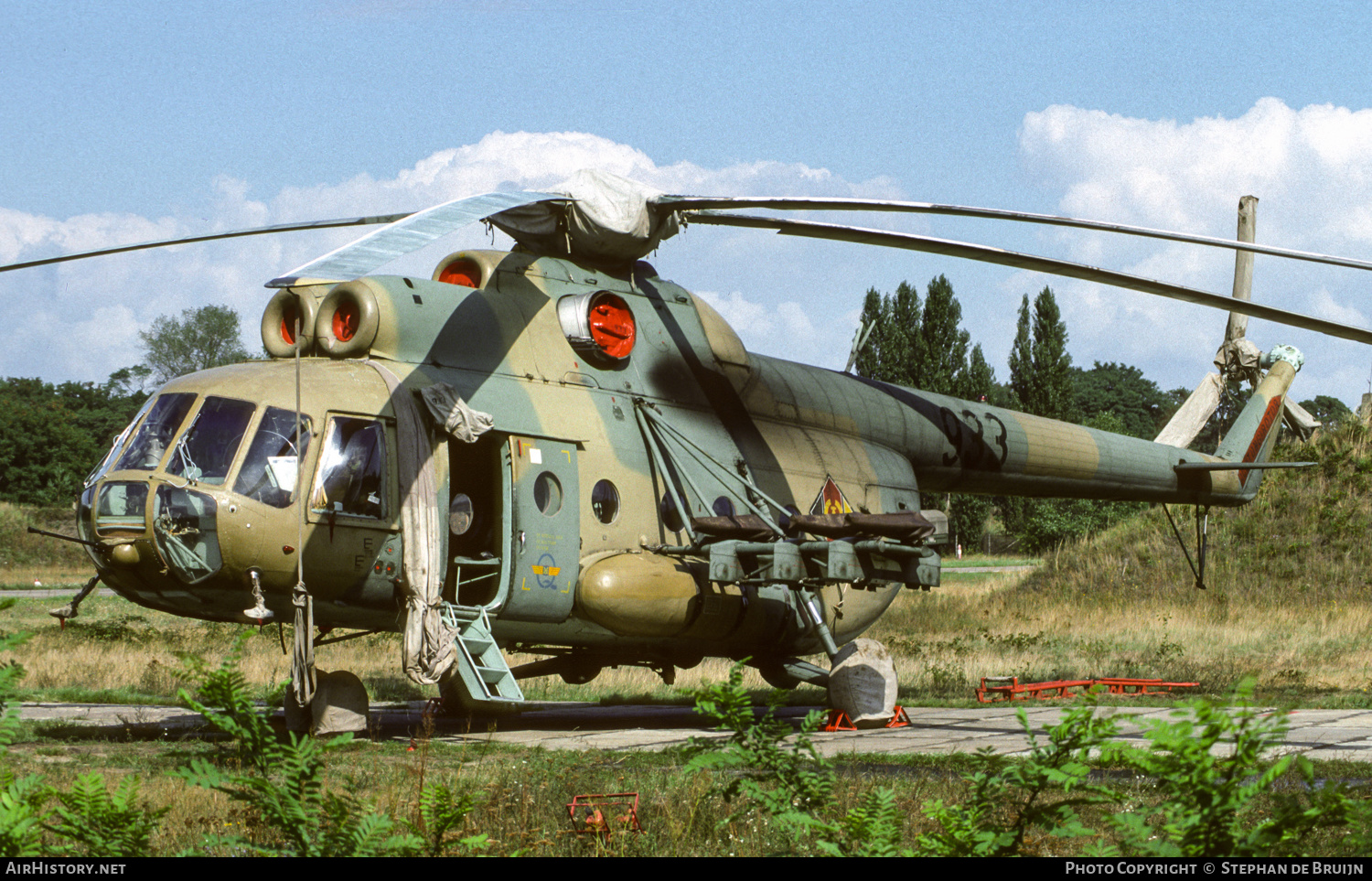 Aircraft Photo of 933 | Mil Mi-8TB | East Germany - Air Force | AirHistory.net #266124