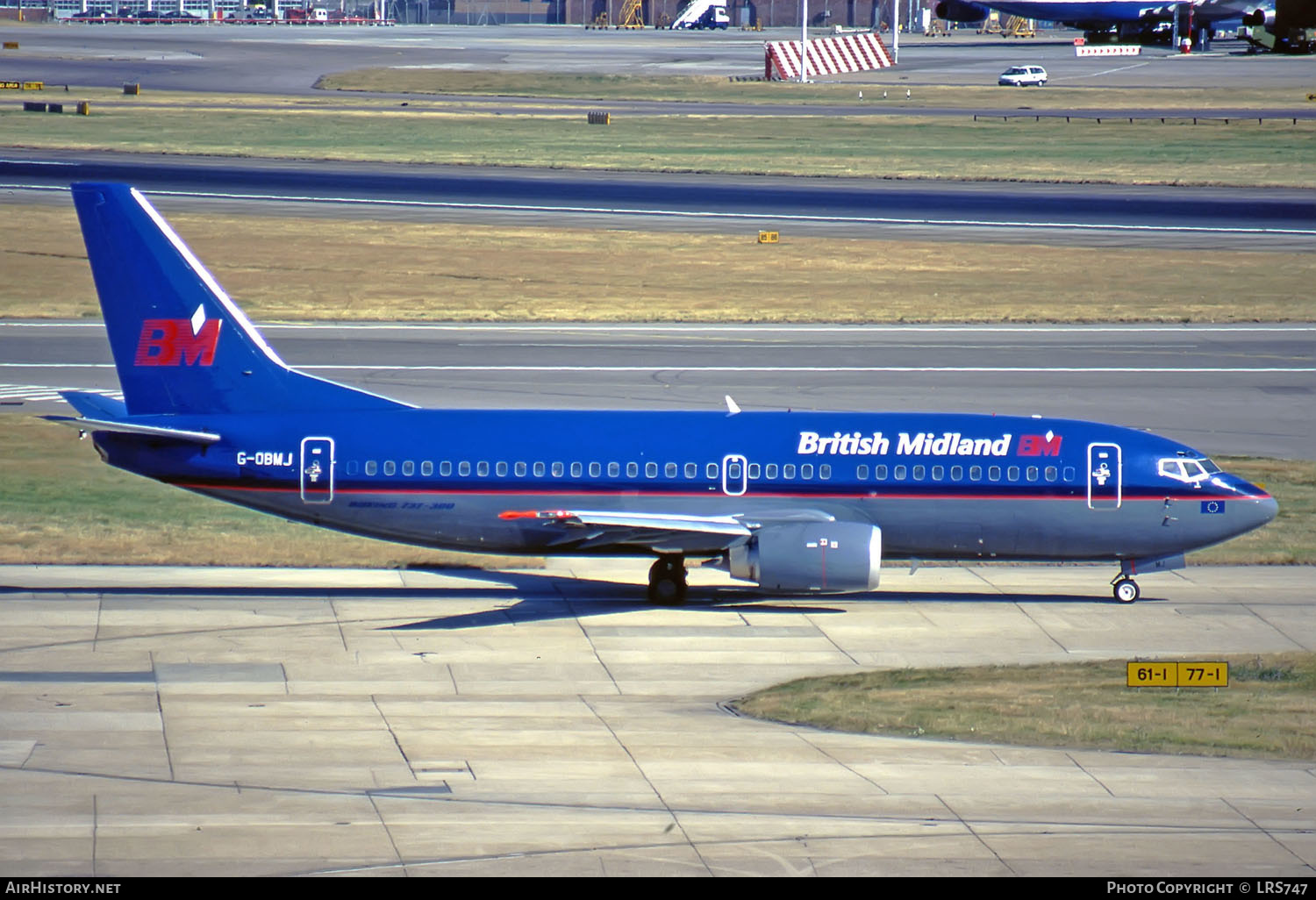 Aircraft Photo of G-OBMJ | Boeing 737-33A | British Midland Airways - BMA | AirHistory.net #266143