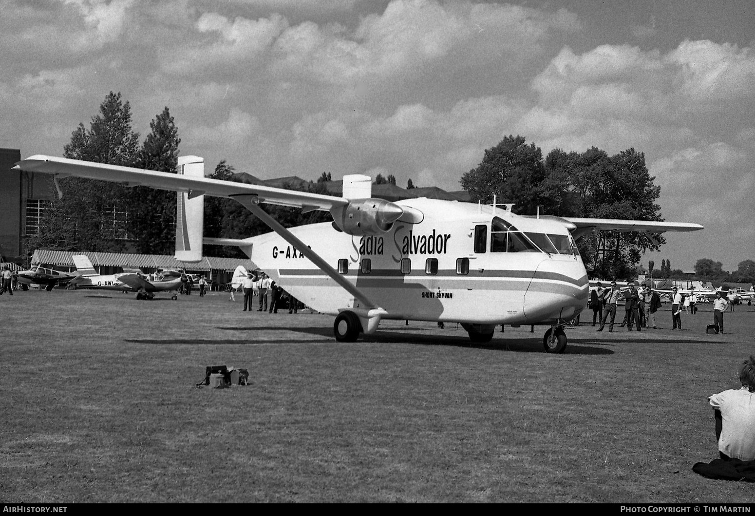 Aircraft Photo of G-AXAG | Short SC.7 Skyvan 3-100 | Sadia Salvador | AirHistory.net #266176