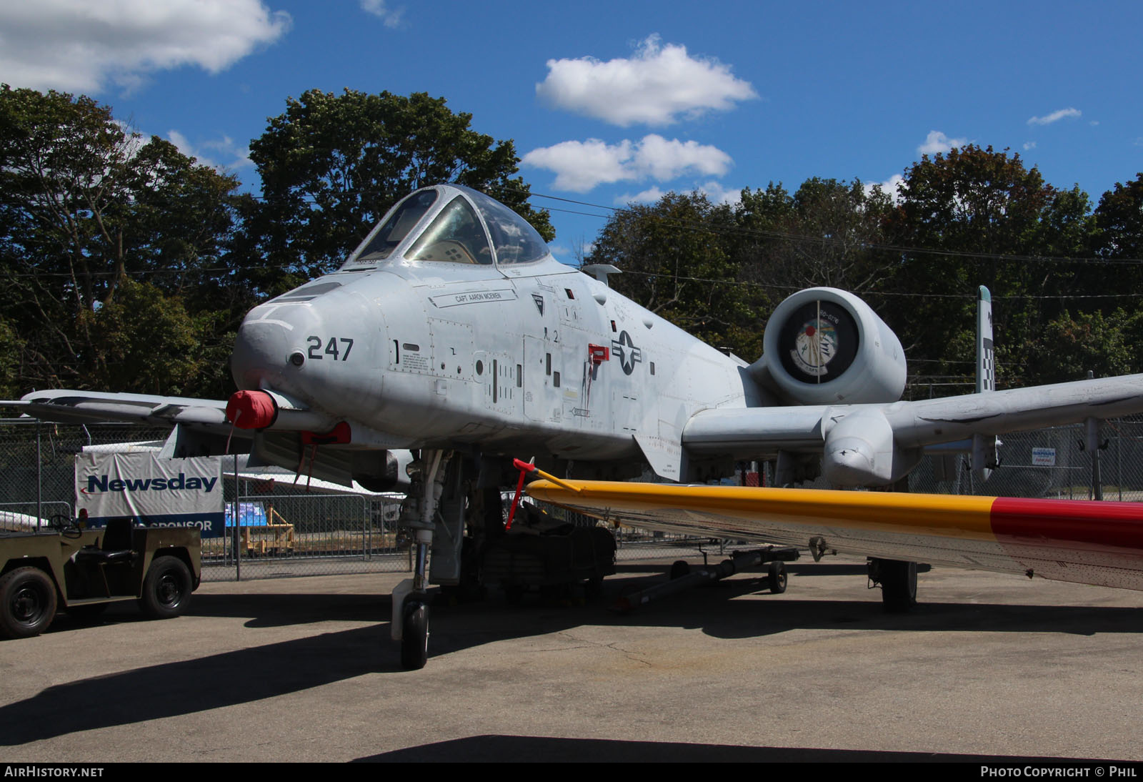 Aircraft Photo of 80-0247 / AF80-247 | Fairchild A-10A Thunderbolt II | USA - Air Force | AirHistory.net #266185