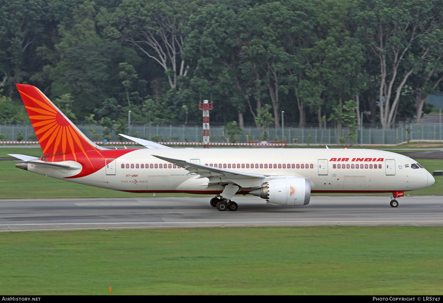 Aircraft Photo of VT-ANH | Boeing 787-8 Dreamliner | Air India | AirHistory.net #266225