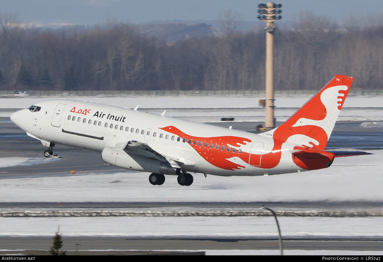 Aircraft Photo of C-GSPW | Boeing 737-275C/Adv | Air Inuit | AirHistory.net #266227