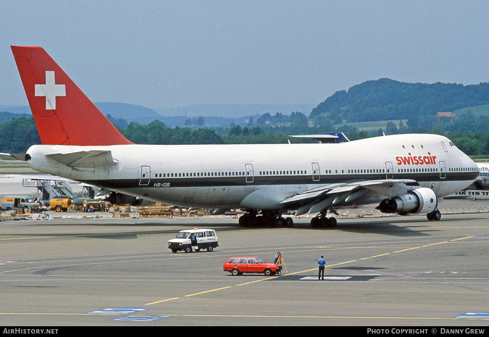 Aircraft Photo Of Hb Igb Boeing 747 257b Swissair