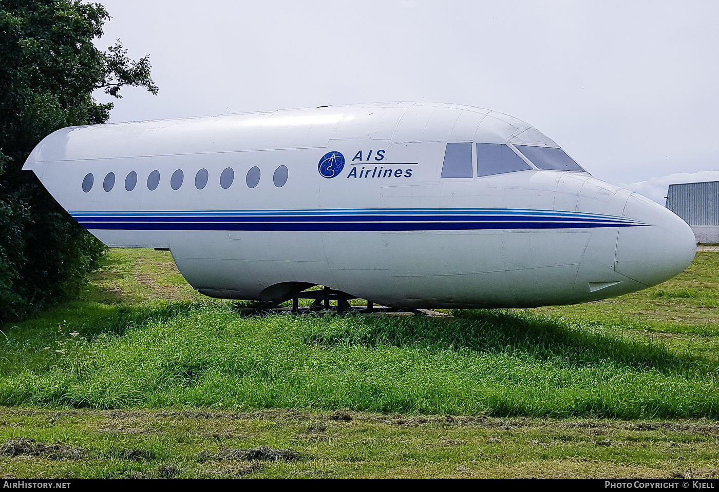 Aircraft Photo of No Reg | Fokker F28-4000 Fellowship (replica) | AIS Airlines | AirHistory.net #266239
