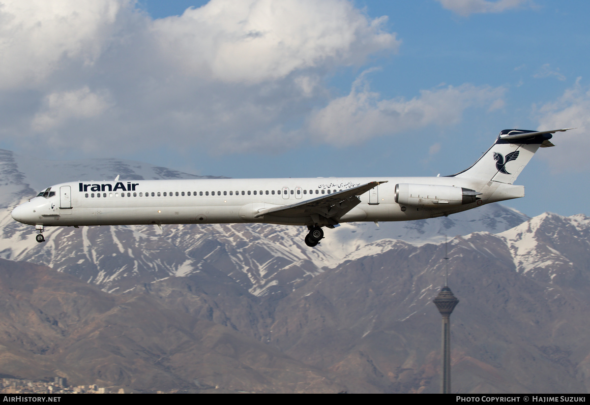 Aircraft Photo of UR-CHX | McDonnell Douglas MD-82 (DC-9-82) | Iran Air | AirHistory.net #266275
